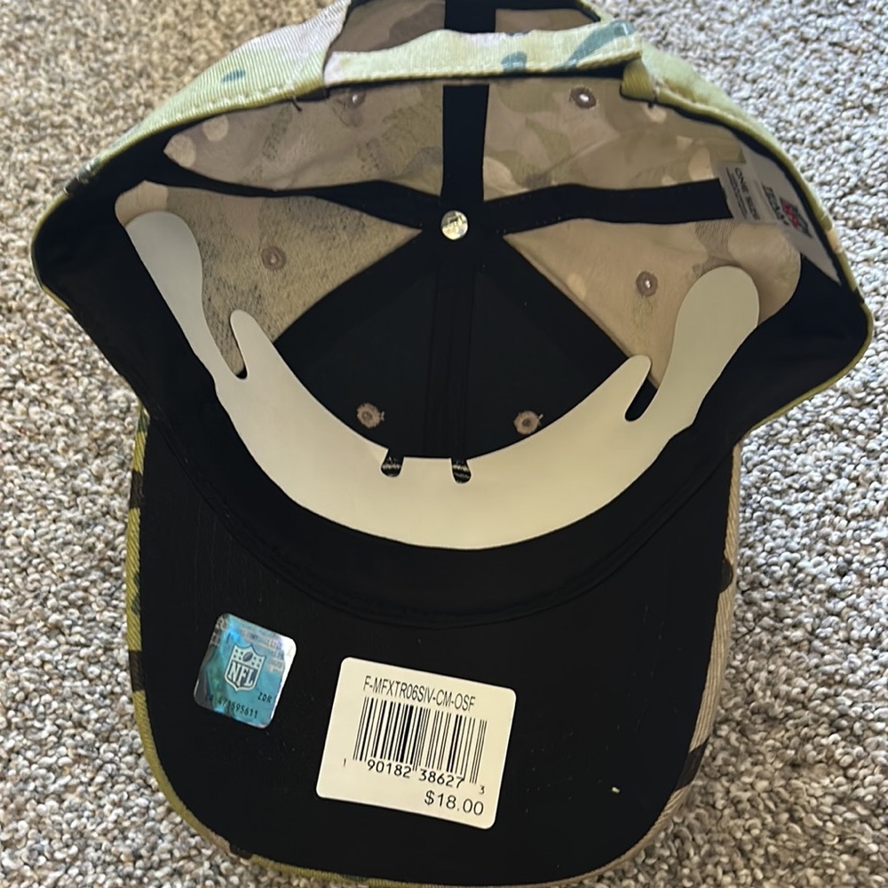 New Chicago Bears NFL hat with Kyle Long authentic signature and number on it - Picture 4 of 5